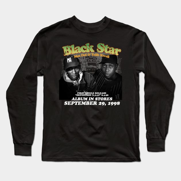 Black Star Album Release Long Sleeve T-Shirt by LunaGFXD